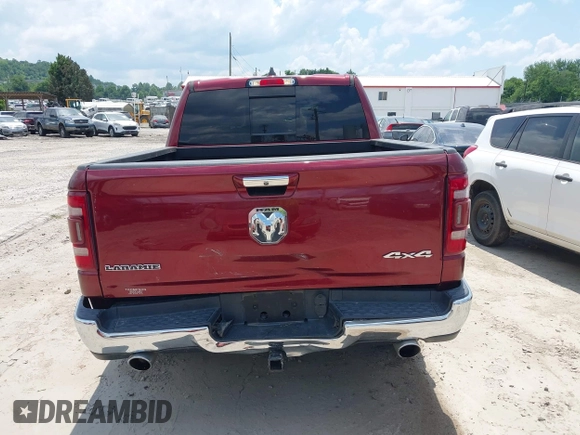 2019 Ram 1500 Laramie z VIN 1C6SRFJTXKN652650, wystawiony jako IAAI lot #42553987 z przebiegiem 78 609 mil mil oraz . Historia ofert i sprzedaży dostępna na DreamBid. Obrazek 16.
