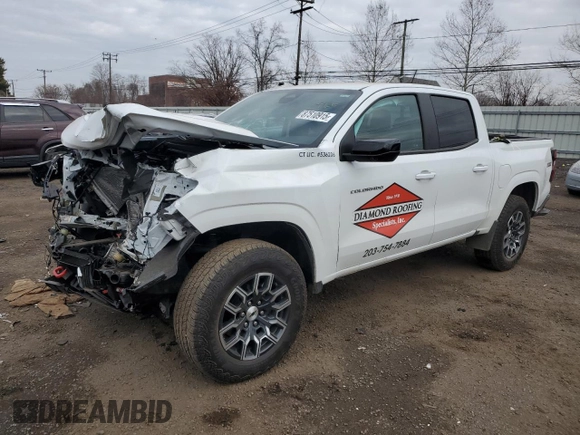 2024 Chevrolet Colorado 4WD Z71 with VIN 1GCPTDEK1R1108755, listed as a Copart auction lot 87510915 with 11,769 mi miles and Salvage Title. Bid and sale history available at carsss.com. Image 1.