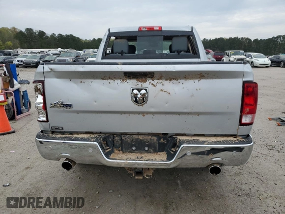 2017 Ram 1500 Big Horn with VIN 3C6RR6LT2HG664949, listed as a Copart auction lot 50429355 with 79,352 mi miles and Salvage title. Bid and sale history available at DreamBid. Image 6.