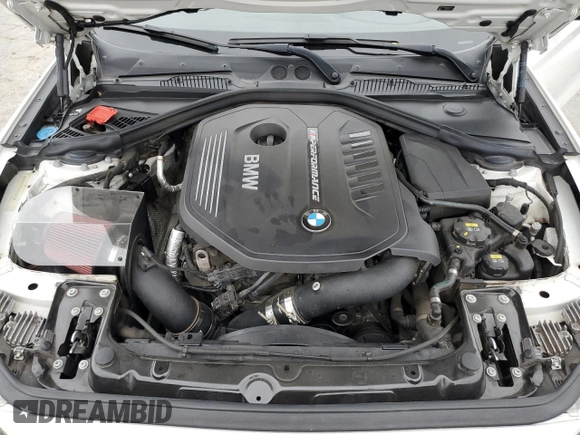 2017 BMW 2 Series M240i xDrive with VIN WBA2G3C39H7A25249, listed as a Copart auction lot 82289354 with 85,537 mi miles and Salvage Title. Bid and sale history available at carsss.com. Image 11.