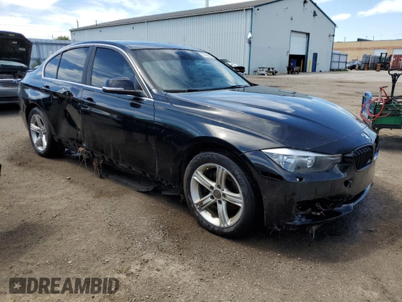 2015 BMW 3 Series 328i xDrive with VIN WBA3B5G52FNS14695, listed as a Copart auction lot 57450595 with 109,574 mi miles and Clean title. Bid and sale history available at DreamBid. Image 4.