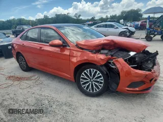 2021 Volkswagen Jetta S with VIN 3VWC57BU9MM043212, listed as a Copart auction lot 64894545 with 60,632 mi miles and Non repairable. Bid and sale history available at DreamBid. Image 4.