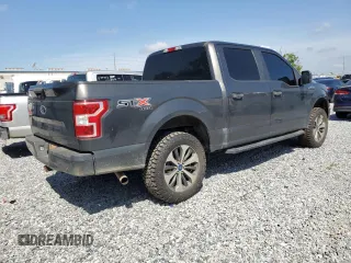 2020 Ford F-150 XL with VIN 1FTEW1E55LKD05940, listed as a Copart auction lot 51272825 with 0 mi miles and Salvage Title. Bid and sale history available at carsss.com. Image 3.