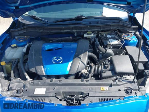 2012 Mazda Mazda3 i Touring with VIN JM1BL1V75C1535707, listed as a IAAI auction lot 41988579 with 168,560 mi miles. Bid and sale history available at carsss.com. Image 10.