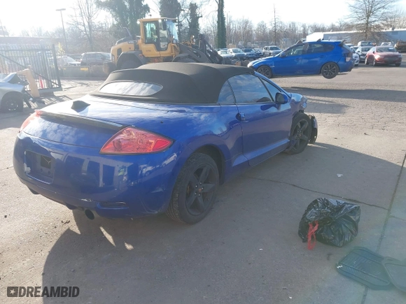 2008 Mitsubishi Eclipse GS with VIN 4A3AL25F78E039281, listed as a IAAI auction lot 41423363 with 161,326 mi miles. Bid and sale history available at carsss.com. Image 4.