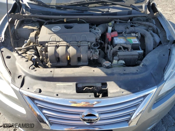 2014 Nissan Sentra S with VIN 3N1AB7AP8EL691665, listed as a Copart auction lot 89200385 with 127,581 mi miles and Salvage Title. Bid and sale history available at carsss.com. Image 11.