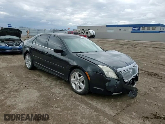 2010 Mercury Milan with VIN 3MEHM0HA1AR607674, listed as a Copart auction lot 54828535 with 105,753 mi miles and Salvage title. Bid and sale history available at DreamBid. Image 13.