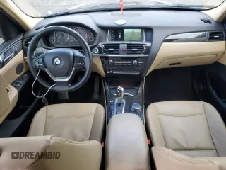 2017 BMW X3 xDrive28i with VIN 5UXWX9C55H0T00256, listed as a Copart auction lot 47207465 with 113,792 mi miles and Salvage Title. Bid and sale history available at DreamBid. Image 8.