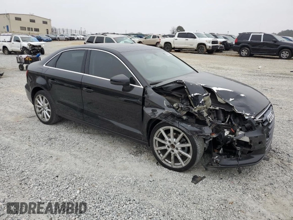 2015 Audi A3 2.0 TDI Premium Plus with VIN WAUCJGFF9F1077514, listed as a Copart auction lot 43371035 with 79,468 mi miles and Salvage Title. Bid and sale history available at carsss.com. Image 4.