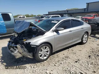 2015 Chrysler 200 Limited with VIN 1C3CCCAB2FN504913, listed as a Copart auction lot 56052505 with 125,303 mi miles and Clean title. Bid and sale history available at DreamBid. Image 1.