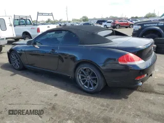 2005 BMW 6 Series 645Ci with VIN WBAEK73495B327903, listed as a Copart auction lot 69630094 with 150,559 mi miles and Salvage Title. Bid and sale history available at carsss.com. Image 2.