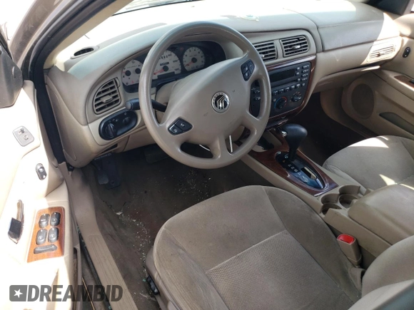 2003 Mercury Sable GS with VIN 1MEFM50U93G607264, listed as a Copart auction lot 62642615 with 136,851 mi miles and Salvage title. Bid and sale history available at DreamBid. Image 8.