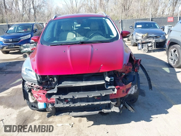 2014 Ford Escape Titanium with VIN 1FMCU9J97EUB79748, listed as a IAAI auction lot 41884915 with 197,899 mi miles. Bid and sale history available at carsss.com. Image 12.
