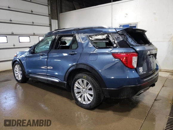 2020 Ford Explorer Limited with VIN 1FMSK8FH9LGB63915, listed as a Copart auction lot 49059425 with 48,409 mi miles and Salvage Title. Bid and sale history available at carsss.com. Image 2.