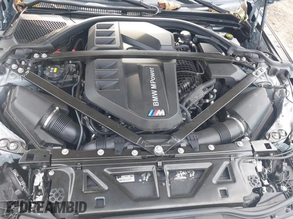 2021 BMW M4 with VIN WBS53AZ09MCH30057, listed as a IAAI auction lot 39908965 with 48,998 mi miles. Bid and sale history available at carsss.com. Image 10.