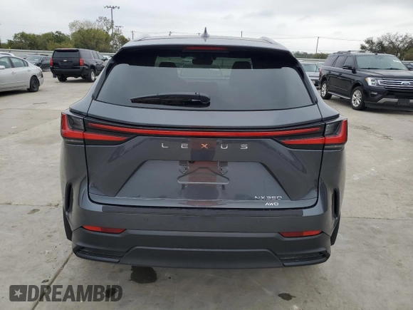 2025 Lexus NX with VIN 2T2GGCEZ6SC065894, listed as a Copart auction lot 78640474 with 3,959 mi miles and Salvage Title. Bid and sale history available at carsss.com. Image 6.