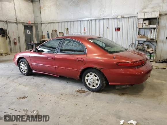 1999 Mercury Sable GS with VIN 1MEFM50U8XG639290, listed as a Copart auction lot 63098155 with 180,082 mi miles and Clean title. Bid and sale history available at DreamBid. Image 2.