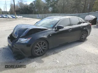 2015 Lexus GS 350 with VIN JTHBE1BL3FA006366, listed as a Copart auction lot 45293825 with 104,688 mi miles and Salvage Title. Bid and sale history available at carsss.com. Image 1.