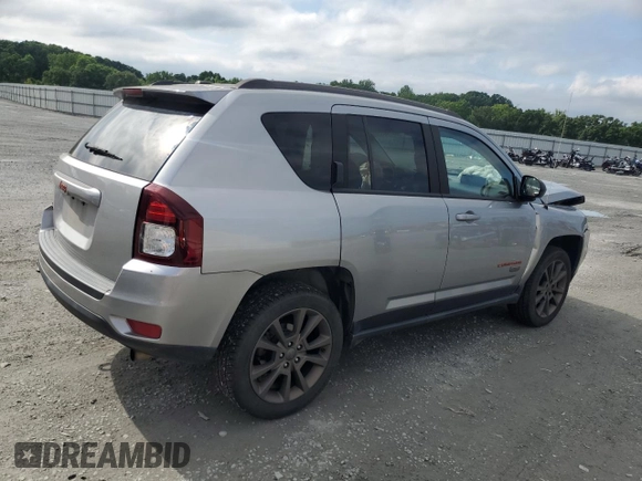 2016 Jeep Compass Sport z VIN 1C4NJDBB2GD798836, wystawiony jako Copart lot #58796535 z przebiegiem 67 195 mil mil oraz Szkoda całkowita • Salvage title. Historia ofert i sprzedaży dostępna na DreamBid. Obrazek 3.