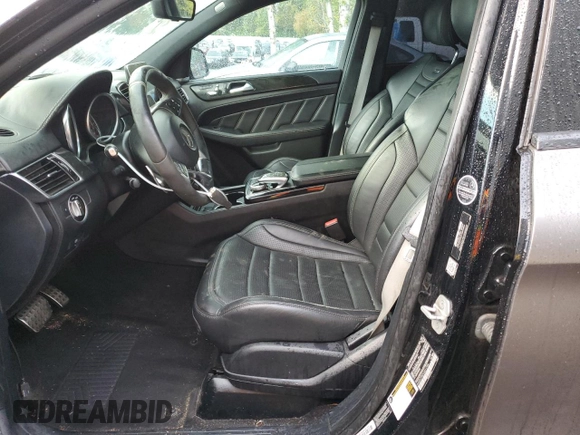 2016 Mercedes-Benz GLE 63 S AMG with VIN 4JGED7FB2GA011786, listed as a Copart auction lot 76569154 with 71,920 mi miles and Salvage title. Bid and sale history available at DreamBid. Image 7.