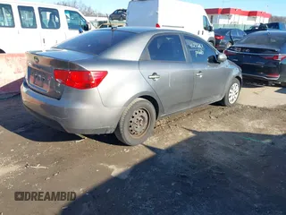 2012 Kia Forte EX with VIN KNAFU4A2XC5586670, listed as a IAAI auction lot 41233201 with 329,952 mi miles. Bid and sale history available at carsss.com. Image 3.