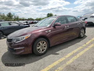 2018 Kia Optima LX with VIN 5XXGT4L32JG206052, listed as a Copart auction lot 57466245 with 115,987 mi miles and Salvage title. Bid and sale history available at DreamBid. Image 1.