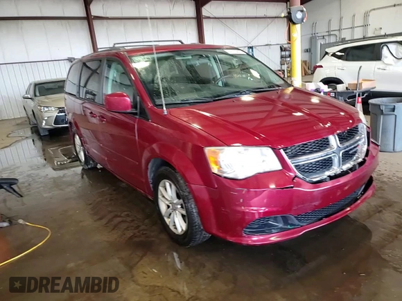 2014 Dodge Grand Caravan SXT with VIN 2C4RDGCG6ER122145, listed as a Copart auction lot 54435605 with 156,196 mi miles and Salvage Title. Bid and sale history available at DreamBid. Image 14.