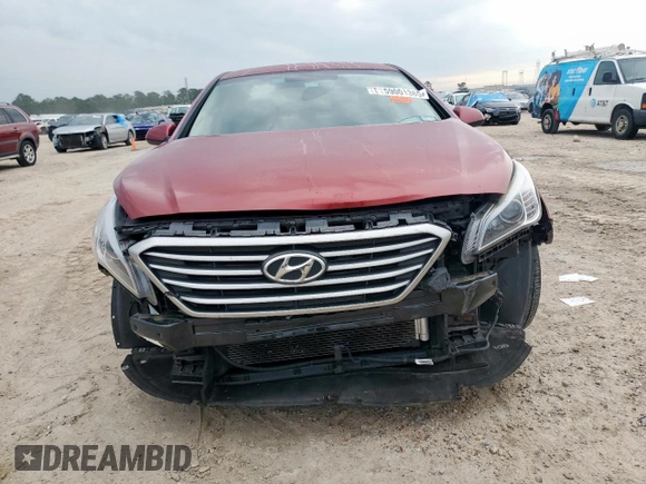 2016 Hyundai Sonata SE z VIN 5NPE24AF4GH412123, wystawiony jako Copart lot #59001385 z przebiegiem 74 621 mil mil oraz Szkoda całkowita • Salvage title. Historia ofert i sprzedaży dostępna na DreamBid. Obrazek 5.