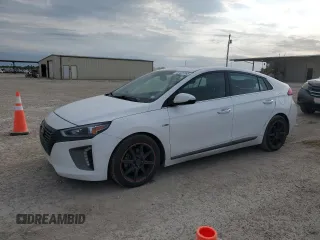2018 Hyundai Ioniq Limited with VIN KMHC85LCXJU090806, listed as a Copart auction lot 52827895 with 87,976 mi miles and Salvage title. Bid and sale history available at DreamBid. Image 1.