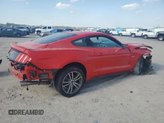 2015 Ford Mustang GT with VIN 1FA6P8CF4F5332710, listed as a Copart auction lot 48941175 with 14,321 mi miles and Salvage Title. Bid and sale history available at DreamBid. Image 3.