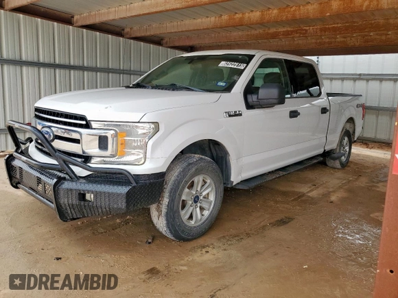 2019 Ford F-150 XL with VIN 1FTFW1E54KKE16420, listed as a Copart auction lot 62522515 with 141,177 mi miles and Clean title. Bid and sale history available at DreamBid. Image 1.