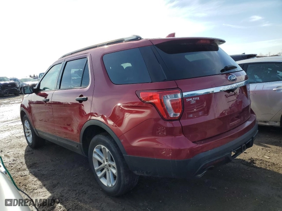 2017 Ford Explorer with VIN 1FM5K8B88HGE42606, listed as a Copart auction lot 49484925 with 156,105 mi miles and Salvage Title. Bid and sale history available at carsss.com. Image 2.