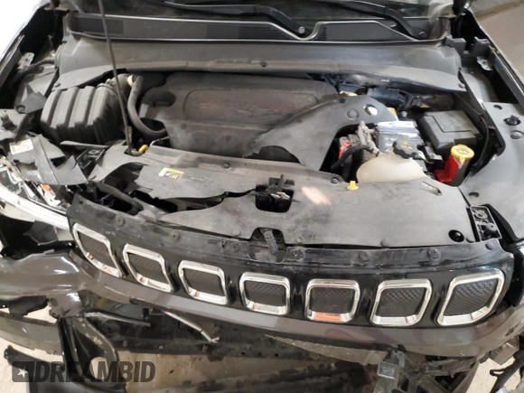 2022 Jeep Compass High Altitude with VIN 3C4NJDCB0NT103601, listed as a Copart auction lot 46914975 with 30,221 mi miles and Salvage Title. Bid and sale history available at DreamBid. Image 12.