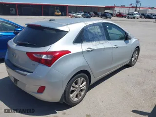 2014 Hyundai Elantra GT with VIN KMHD35LH6EU205437, listed as a IAAI auction lot 41996914 with 155,396 mi miles. Bid and sale history available at carsss.com. Image 4.
