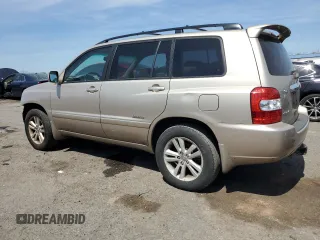 2007 Toyota Highlander Hybrid w/3rd Row with VIN JTEEW21A570041737, listed as a Copart auction lot 54431035 with 253,380 mi miles and Clean Title. Bid and sale history available at carsss.com. Image 2.