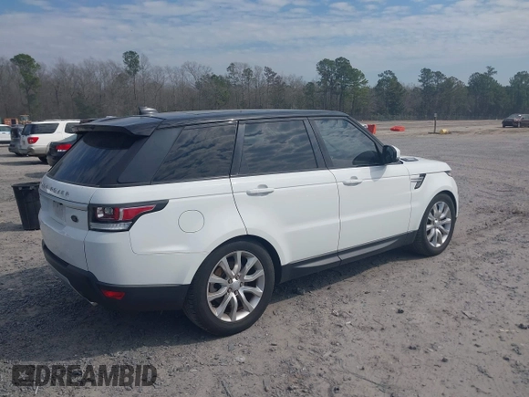 2017 Land Rover Range Rover Sport HSE with VIN SALWR2FK1HA680042, listed as a IAAI auction lot 41697628 with 117,096 mi miles and . Bid and sale history available at DreamBid. Image 4.