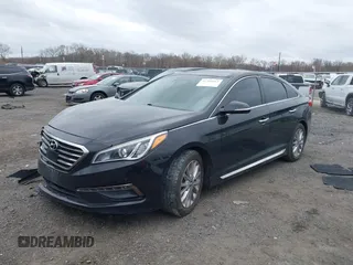 2015 Hyundai Sonata Limited with VIN 5NPE34AF3FH106073, listed as a IAAI auction lot 41705413 with 107,405 mi miles and . Bid and sale history available at carsss.com. Image 2.