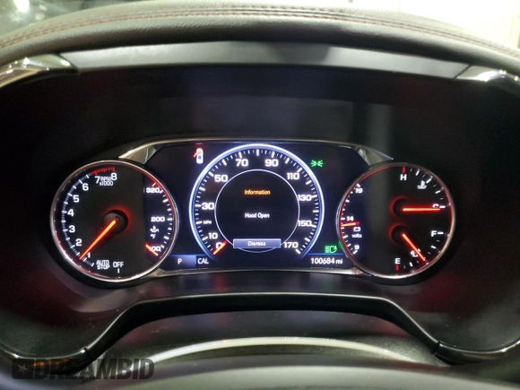 2021 Chevrolet Blazer RS with VIN 3GNKBERS4MS530627, listed as a Copart auction lot 56600235 with 100,684 mi miles and Salvage title. Bid and sale history available at DreamBid. Image 9.