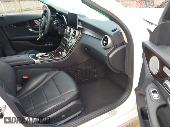 2017 Mercedes-Benz C 300 with VIN 55SWF4KB0HU224329, listed as a IAAI auction lot 41037132 with 62,759 mi miles and . Bid and sale history available at carsss.com. Image 5.