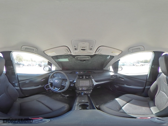 2020 Toyota Prius L Eco with VIN JTDKARFU7L3107327, listed as a Copart auction lot 48572665 with 97,328 mi miles and Salvage Title. Bid and sale history available at carsss.com. Image 13.