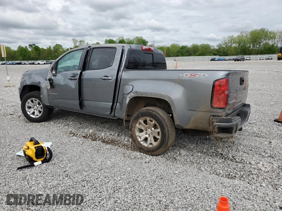 2021 Chevrolet Colorado 4WD LT с VIN 1GCGTCEN5M1298492, выставлен на аукционе Copart как лот 56751315 с пробегом 21 833 миль миль и Списание • Salvage title. История ставок и продаж доступна на DreamBid. Изображение 2.