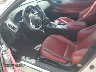 2018 Infiniti Q60 Sport with VIN JN1EV7EK9JM342022, listed as a Copart auction lot 60686985 with 77,498 mi miles and Salvage title. Bid and sale history available at DreamBid. Image 7.