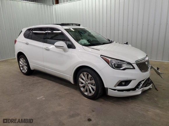 2018 Buick Envision Premium with VIN LRBFX3SX2JD004478, listed as a Copart auction lot 64767714 with 59,120 mi miles and Salvage Title. Bid and sale history available at carsss.com. Image 4.