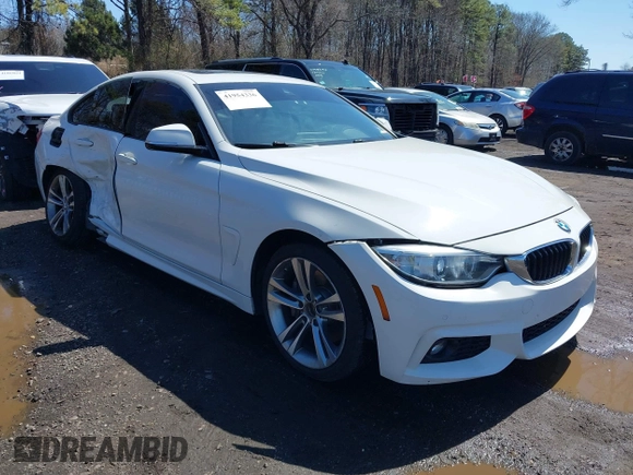 2019 BMW 4 Series 430i xDrive with VIN WBA4J3C51KBL09939, listed as a IAAI auction lot 41954336 with 86,592 mi miles and . Bid and sale history available at DreamBid. Image 1.