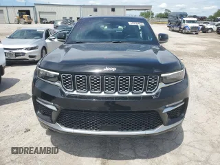2022 Jeep Grand Cherokee Summit Reserve with VIN 1C4RJHETXN8503565, listed as a Copart auction lot 63758425 with 57,598 mi miles and Salvage title. Bid and sale history available at DreamBid. Image 5.