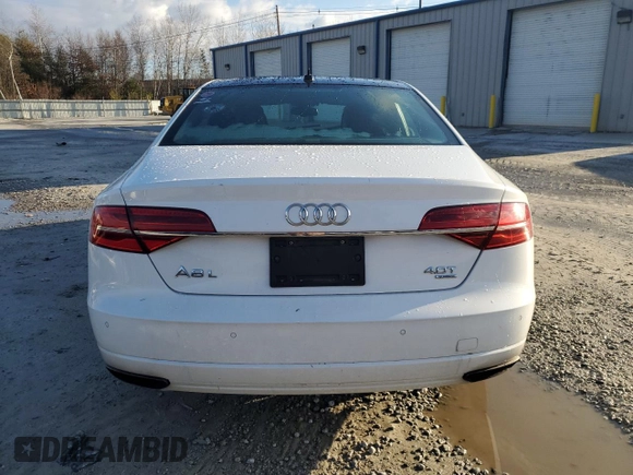 2016 Audi A8 L 4.0T Sport with VIN WAU43AFD2GN010239, listed as a Copart auction lot 84002294 with 139,364 mi miles and Salvage Title. Bid and sale history available at carsss.com. Image 6.