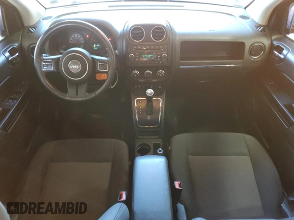 2011 Jeep Compass Latitude with VIN 1J4NF1FBXBD135429, listed as a Copart auction lot 54558405 with 111,222 mi miles and Salvage Title. Bid and sale history available at carsss.com. Image 8.