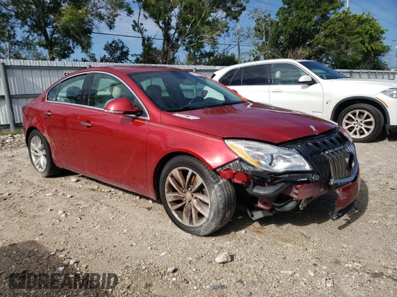 2014 Buick Regal Premium I with VIN 2G4GN5EX6E9279790, listed as a Copart auction lot 62403694 with 85,669 mi miles and Salvage Title. Bid and sale history available at carsss.com. Image 4.
