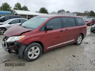 2013 Toyota Sienna L with VIN 5TDZK3DC0DS395209, listed as a Copart auction lot 43068555 with 88,628 mi miles and Clean Title. Bid and sale history available at carsss.com. Image 1.