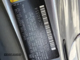 2008 BMW 6 Series 650i with VIN WBAEB53538CX60354, listed as a Copart auction lot 77579324 with 0 mi miles and Salvage Title. Bid and sale history available at carsss.com. Image 13.